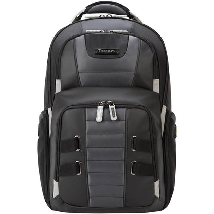 Targus DrifterTrek 17.3-inch Laptop Backpack with USB Power Pass-Thru – Black