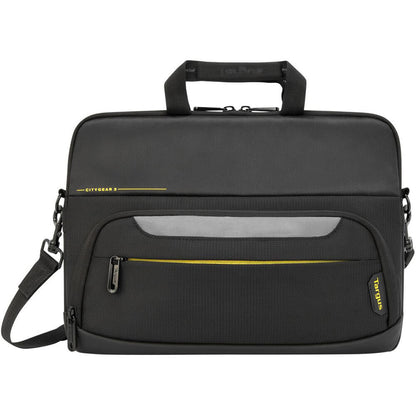 Targus CityGear 14″ Slim Topload Laptop Case – Black (TSS866GL) — detail view