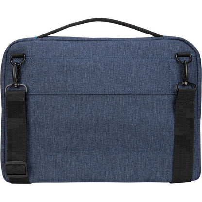 Targus Groove X2 13-inch Slim Laptop Carry Case – Navy — rear view