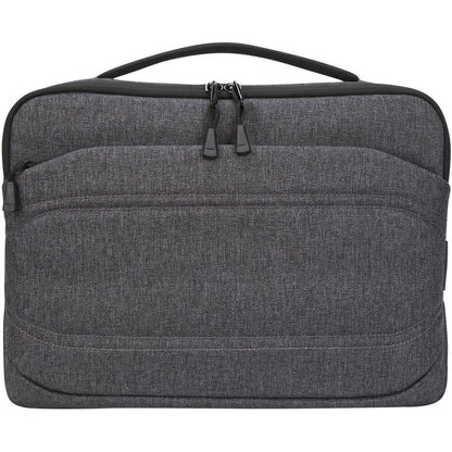 Targus Groove X2 13-inch Slim Laptop Carry Case – Charcoal — front view