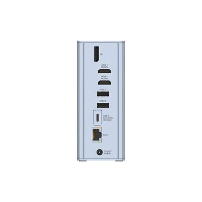 Unitek uHUB Prime 15-in-1 USB-C Ethernet Hub (D1086A) – with MST Triple 4K Monitor, 60W Power Delivery and Dual Card Reader —