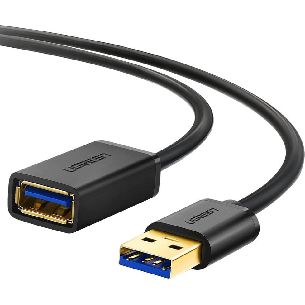 Ugreen 1m Extension USB 3.0A Female/Male 5GBPS Cable (UG-10368) image 1