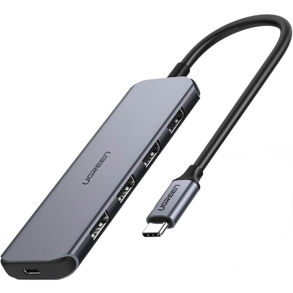 Ugreen USB Type-C To 4port USB 3.0 External Hub (UG-50312) image 1
