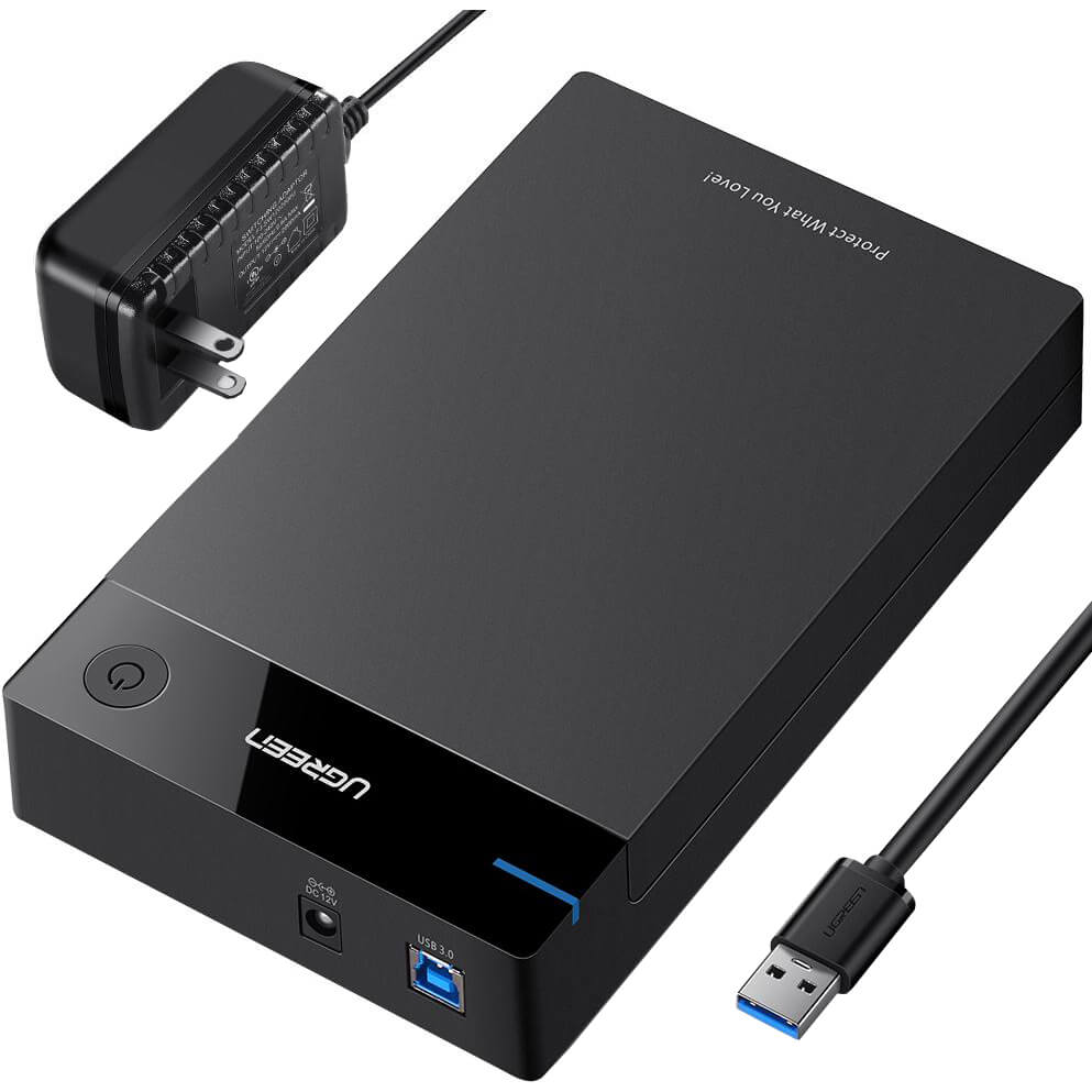 Ugreen 2.5″ & 3.5″ SATA USB 3.0 External Enclosure (UG-50422) image 2