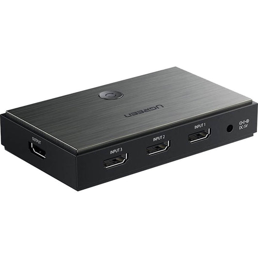 Ugreen 3x Hdmi In /1x Hdmi Out Hdmi 2.0 Splitter Box (UG-50709) image 1