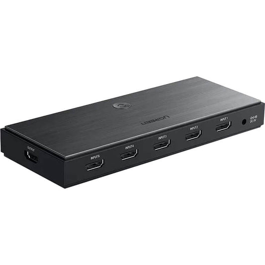 Ugreen 5 x HDMI-Input & 1 x HDMI-Output 2.0 Splitter Box (UG-50710) image 1