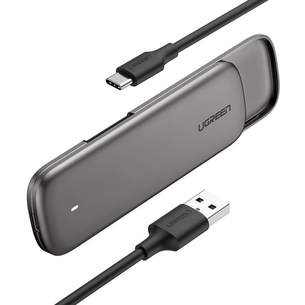 Ugreen SATA M.2 USB TYPE-C SSD External Enclosure (UG-60355) image 1