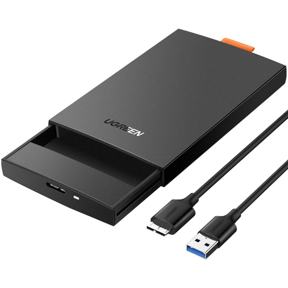 Ugreen 2.5″ SATA USB Type-C External Enclosure (UG-70498) image 1