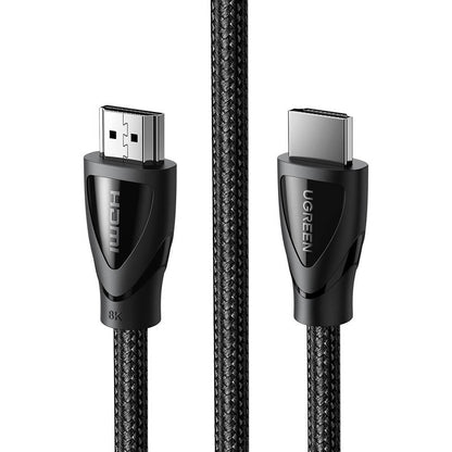 UGREEN 1M HDMI 2.1 BRAIDED 48GBPS MALE/MALE CABLE – 1M (UG-80401) — front view
