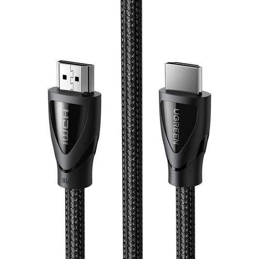 UGREEN 1M HDMI 2.1 BRAIDED 48GBPS MALE/MALE CABLE – 1M (UG-80401) image 1