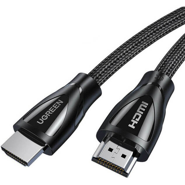 Ugreen 1.5m Hdmi 2.1 Braided 48gbps Male/Male Cable (UG-80402) image 1