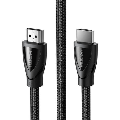 UGREEN 2M HDMI 2.1 BRAIDED 48GBPS MALE/MALE CABLE – 2M (UG-80403)