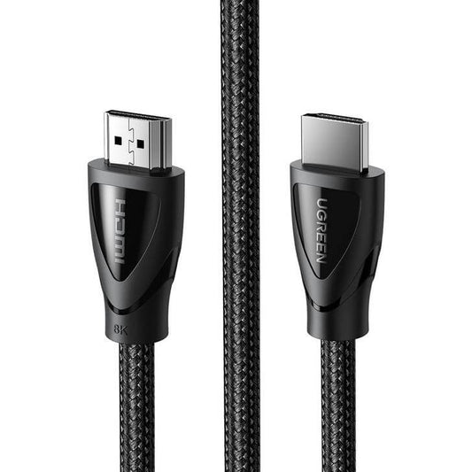 UGREEN 2M HDMI 2.1 BRAIDED 48GBPS MALE/MALE CABLE – 2M (UG-80403) image 1