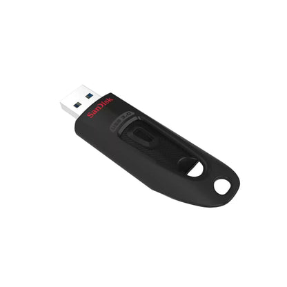 SanDisk Ultra 512GB USB 3.0 Flash Drive – Black (SDCZ48-512G-G46) — side view