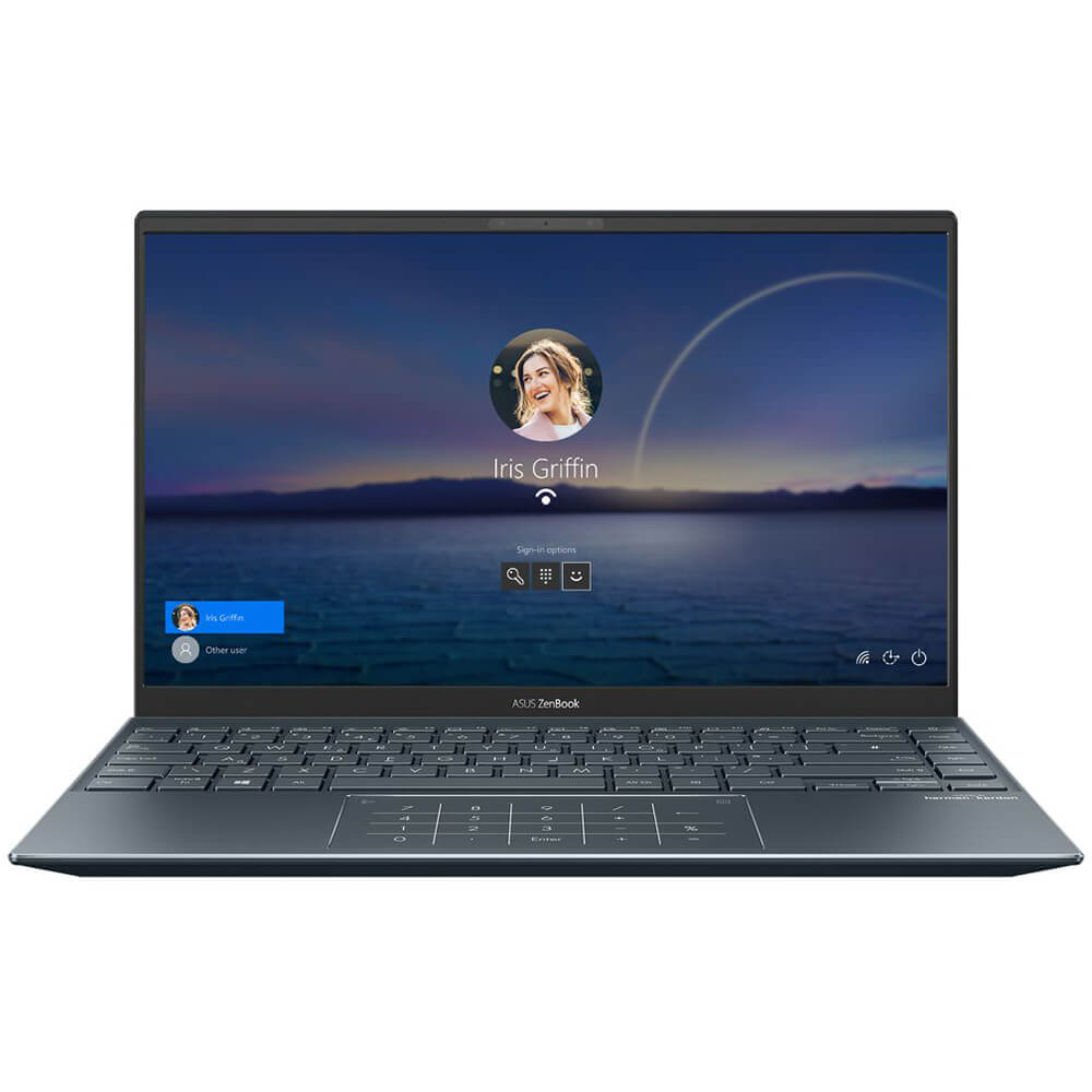 ASUS Zenbook 14 Notebook PC – Ryzen 5-5500U / 14.0″ FHD Non-Touch / 8GB RAM / 512GB SSD / Win 10 Home / Grey (UM425UA-58512G0