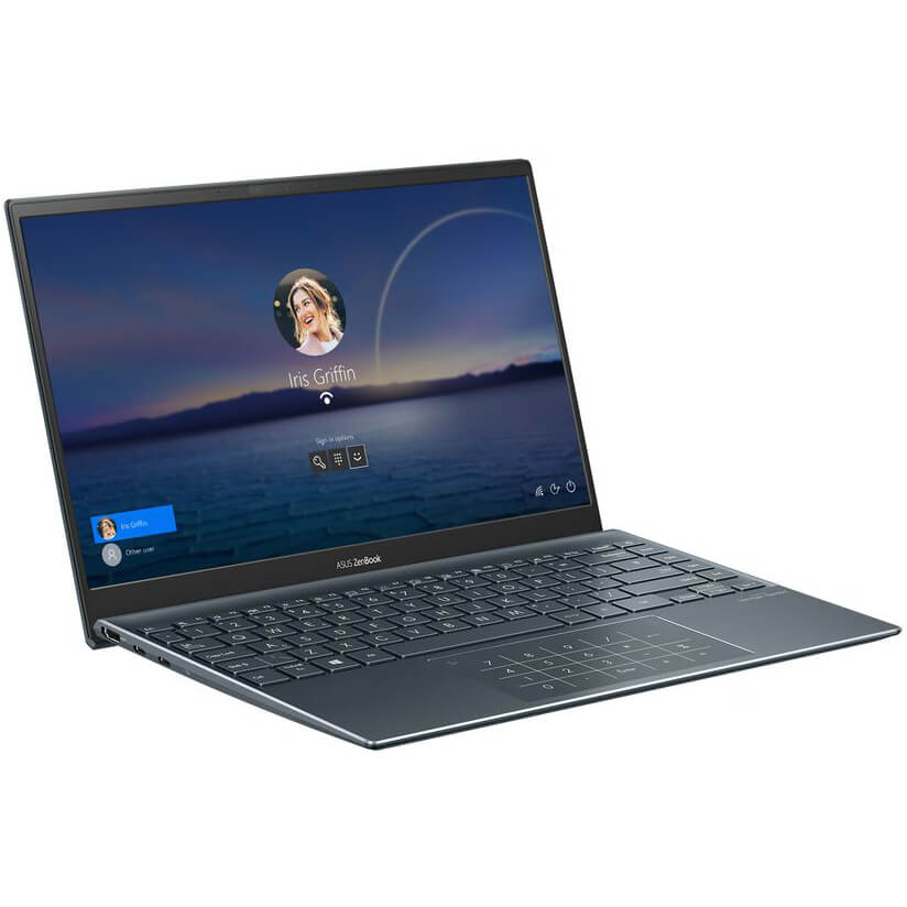 ASUS Zenbook 14 Notebook PC – Ryzen 5-5500U / 14.0″ FHD Non-Touch / 8GB RAM / 512GB SSD / Win 10 Home / Grey (UM425UA-58512G0