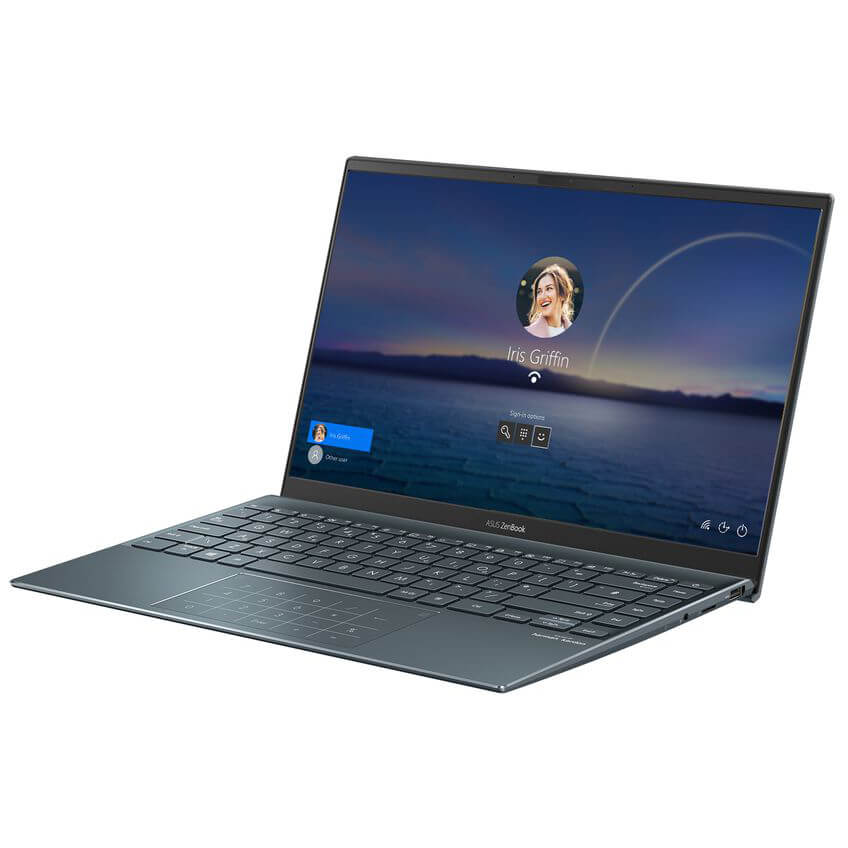 ASUS Zenbook 14 Notebook PC – Ryzen 5-5500U / 14.0″ FHD Non-Touch / 8GB RAM / 512GB SSD / Win 10 Home / Grey (UM425UA-58512G0