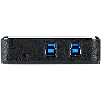 Aten 2 Port USB 3 1 Gen1 Peripheral Sharing Device (US234) — front view