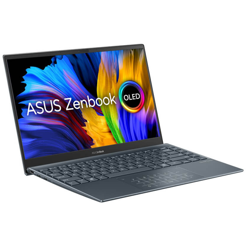 ASUS Zenbook 13 Notebook PC – Core i7-1165G7 / 13.3″ FHD Non-Touch / 16GB RAM / 512GB SSD / Win 10 Pro / Grey (UX325EA-I71651