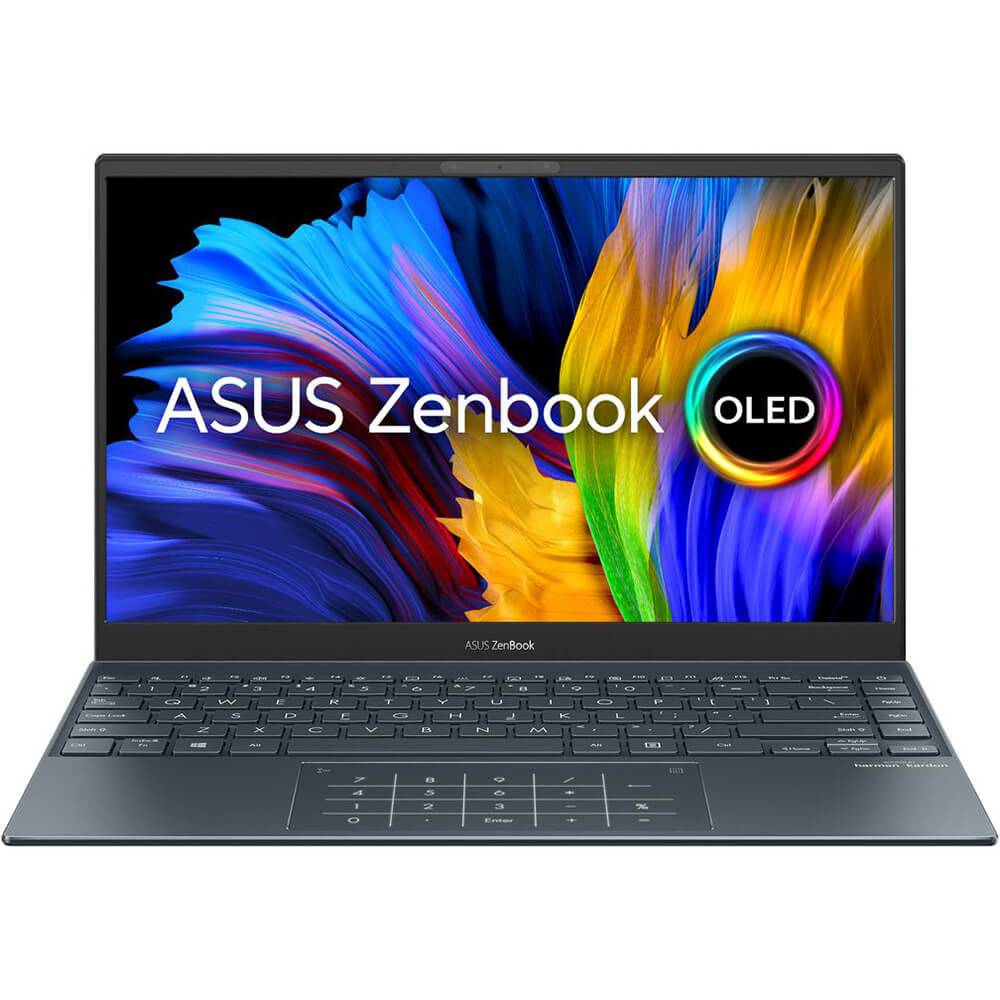 ASUS Zenbook 13 Notebook PC – Core i7-1165G7 / 13.3″ FHD Non-Touch / 16GB RAM / 512GB SSD / Win 10 Pro / Grey (UX325EA-I71651