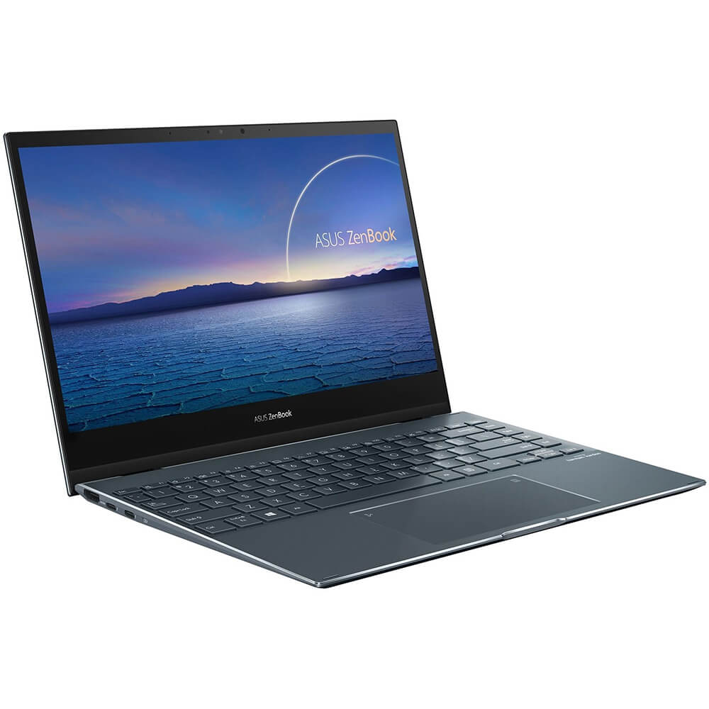 ASUS Zenbook Flip Notebook PC – Core i7-1165G7 / 13.3″ FHD Touch / 16GB RAM / 512GB SSD / Win 10 Pro / Grey (UX363EA-I716512G