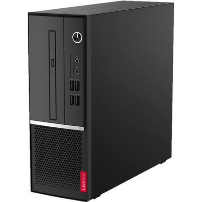 Lenovo V530s-07ICR SFF Desktop PC – Core i7-9700 / 8GB RAM / 1TB HDD / DVD-RW / Win 10 Pro (11BM000BSA) — rear view