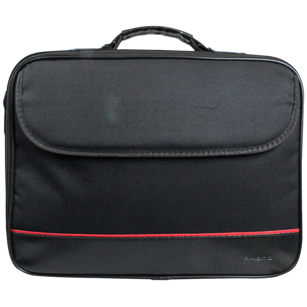 Volkano Industrial Series 15.6″ Shoulder Bag – Black (VBVLB200) — side view