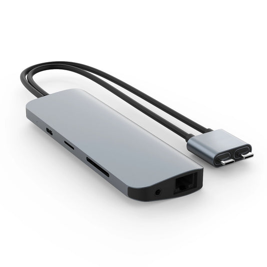 Hyper HyperDrive VIPER 10-in-2 USB-C Grey Hub (HD392-GRAY) image 1