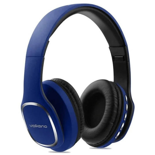 Volkano Phonic Series Bluetooth Full Size Blue Headphones (VK-2002-BL) image 1