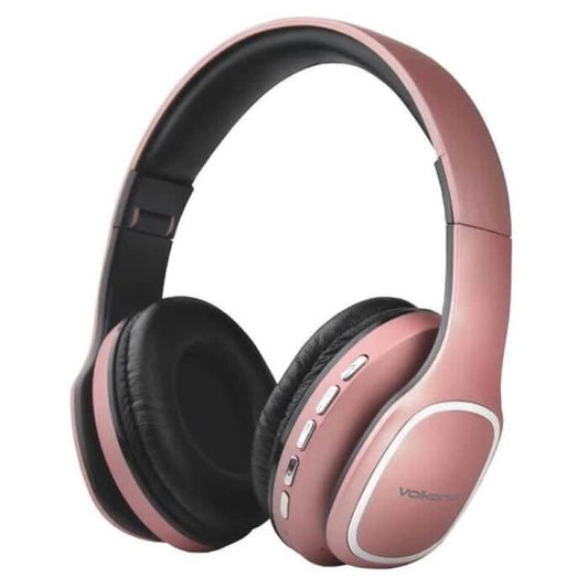 Volkano Phonic Series Bluetooth Full Size Rose Gold Headphones (VK-2002-GD) image 2
