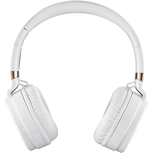 Volkano Lunar Series Bluetooth Headphones – White And Rose Gold (VK2004WTGD) image 1