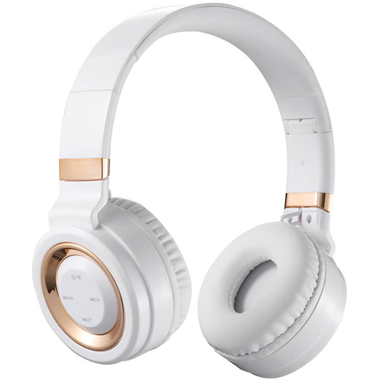 Volkano Lunar Series Bluetooth Headphones – White And Rose Gold (VK2004WTGD) image 2