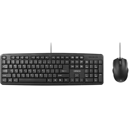 Volkano Krypton Series Wired Keyboard And Mouse Combo (VK20122BK) image 1
