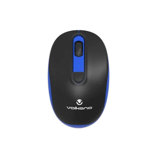 Volkano Jade Series Wireless Black & Blue Mouse (VK-20125-BKBL) image 1
