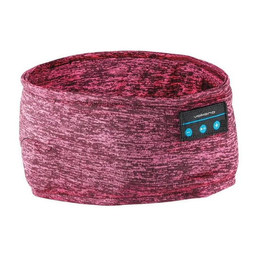 Volkano Lucid Series Bluetooth Headband Red Headphones (VK-2020-RD) image 1