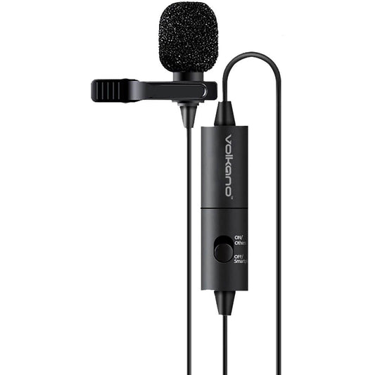 Volkano Clip Pro Series 3.5mm Microphone (VK6508BK) image 1