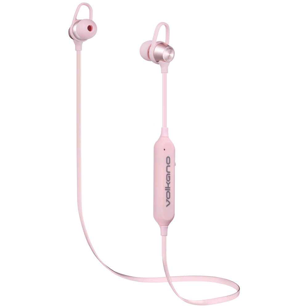 Volkano Rush 2.0 Series Bluetooth Earphones – Pink (VK1106PK)