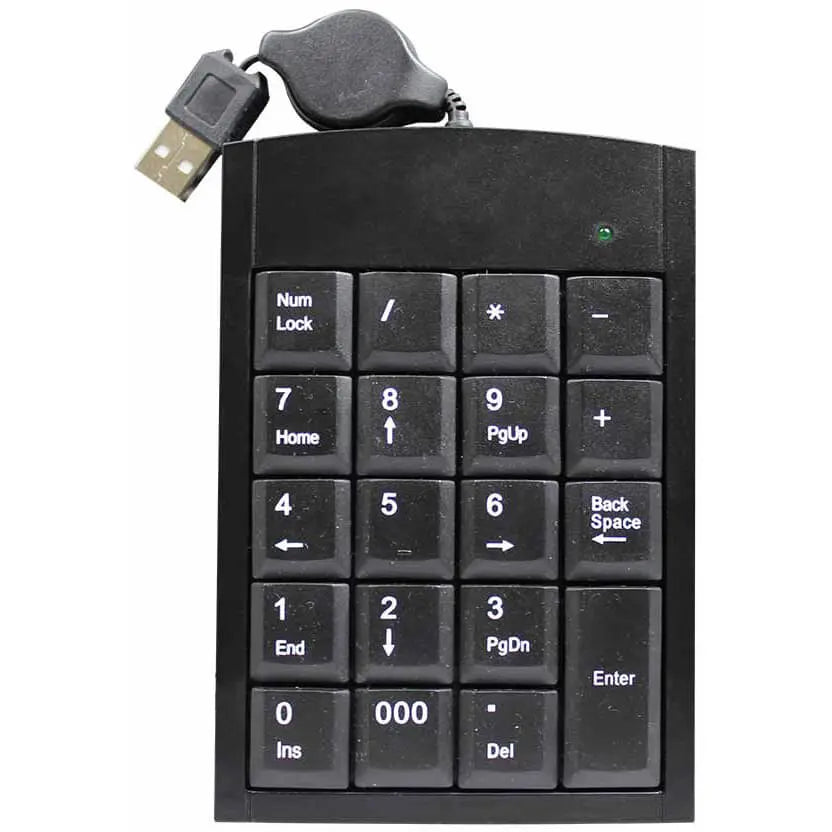 Volkano Numeric Series USB Keypad – Black (VK20021BK)