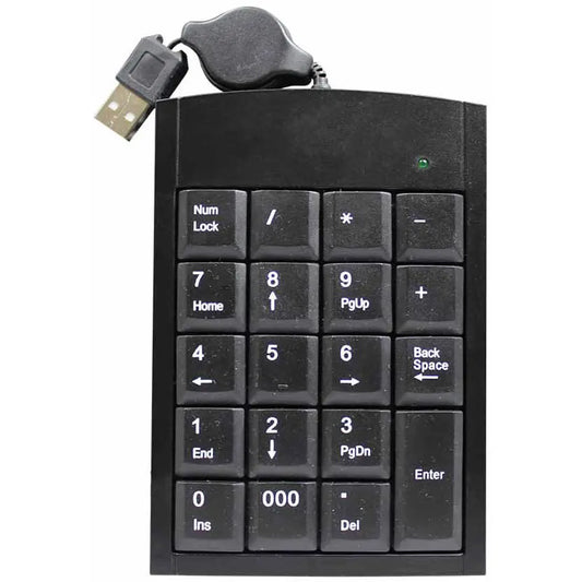Volkano Numeric Series USB Keypad – Black (VK20021BK) image 1