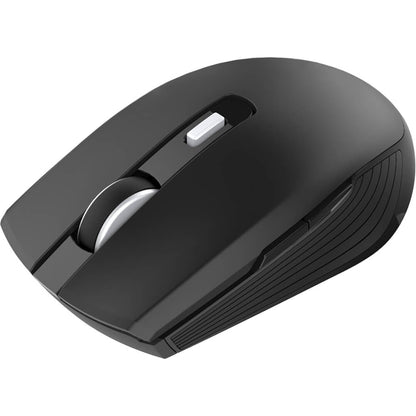 Volkanox Uranium Series 6 Button Wireless Mouse – Black (VK20127BK) — rear view