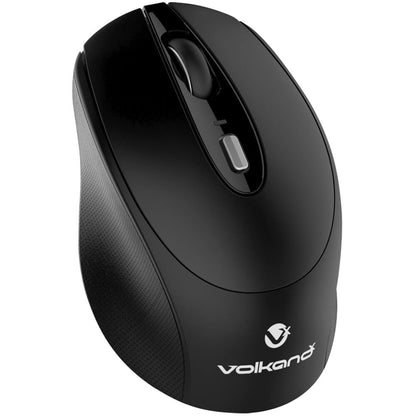 Volkanox Agate Series Rechargeable Bluetooth + 2.4 Ghz Mouse (VK20128BK) — front view