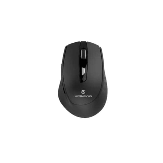 Volkano Chrome Series 2.4Ghz Wireless Ergonomic Black Mouse (VK-20234-BK) image 1