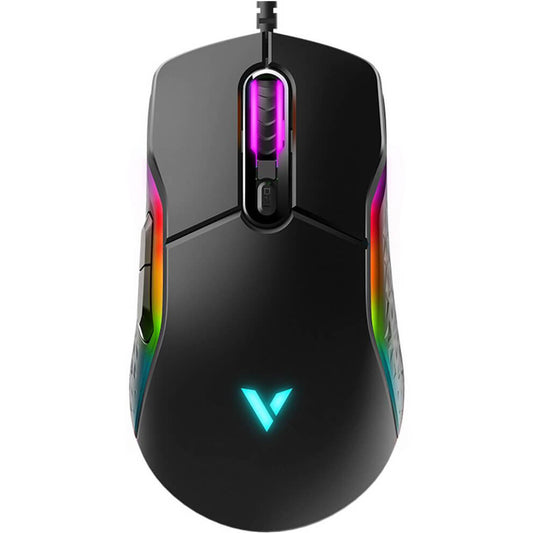 Rapoo VT200 Wired IR Optical Gaming Mouse – Black image 1