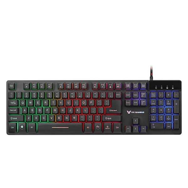 VX Gaming Poseidon Series Semi Mechanical Gaming Keyboard (VX-151-BK) image 1