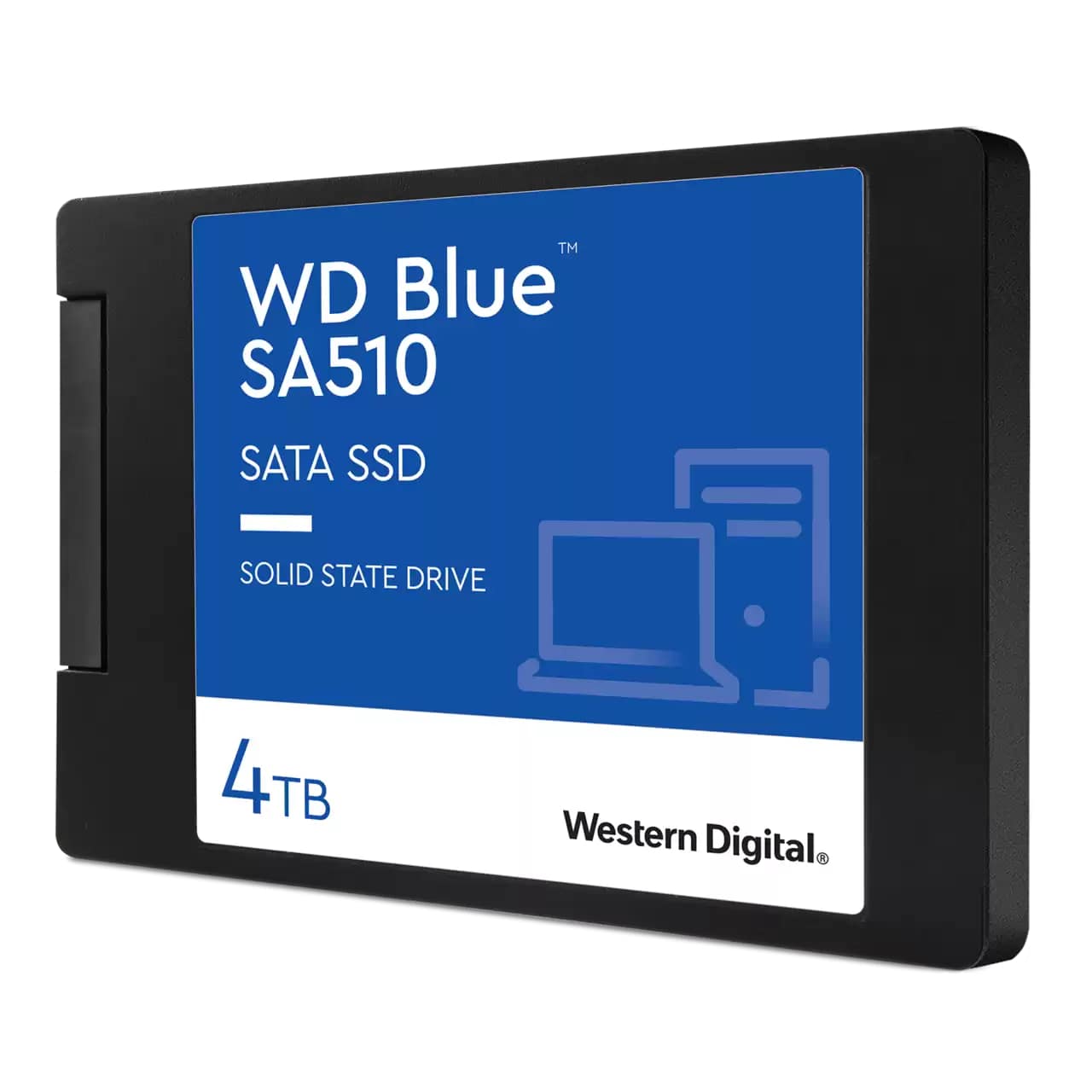 Western Digital Blue SA510 4TB 2.5″ SATA Solid State Drive (WDS400T3B0A) image 1