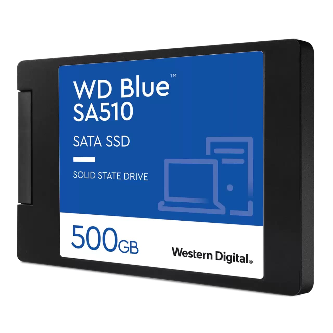 WD Blue SA510 500GB SATA 2.5-inch Solid State Drive (WDS500G3B0A) image 3