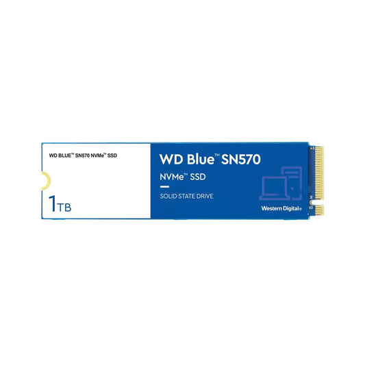 WD Blue SN570 1TB M.2 2280 PCIe Gen3 x4 NVMe Solid State Drive (WDS100T3B0C) image 1
