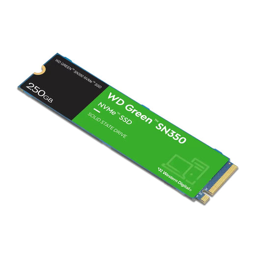 WD Green SN350 250GB M.2 2280 PCIe Gen3 x4 NVMe TLC Solid State Drive (WDS250G2G0C) image 2