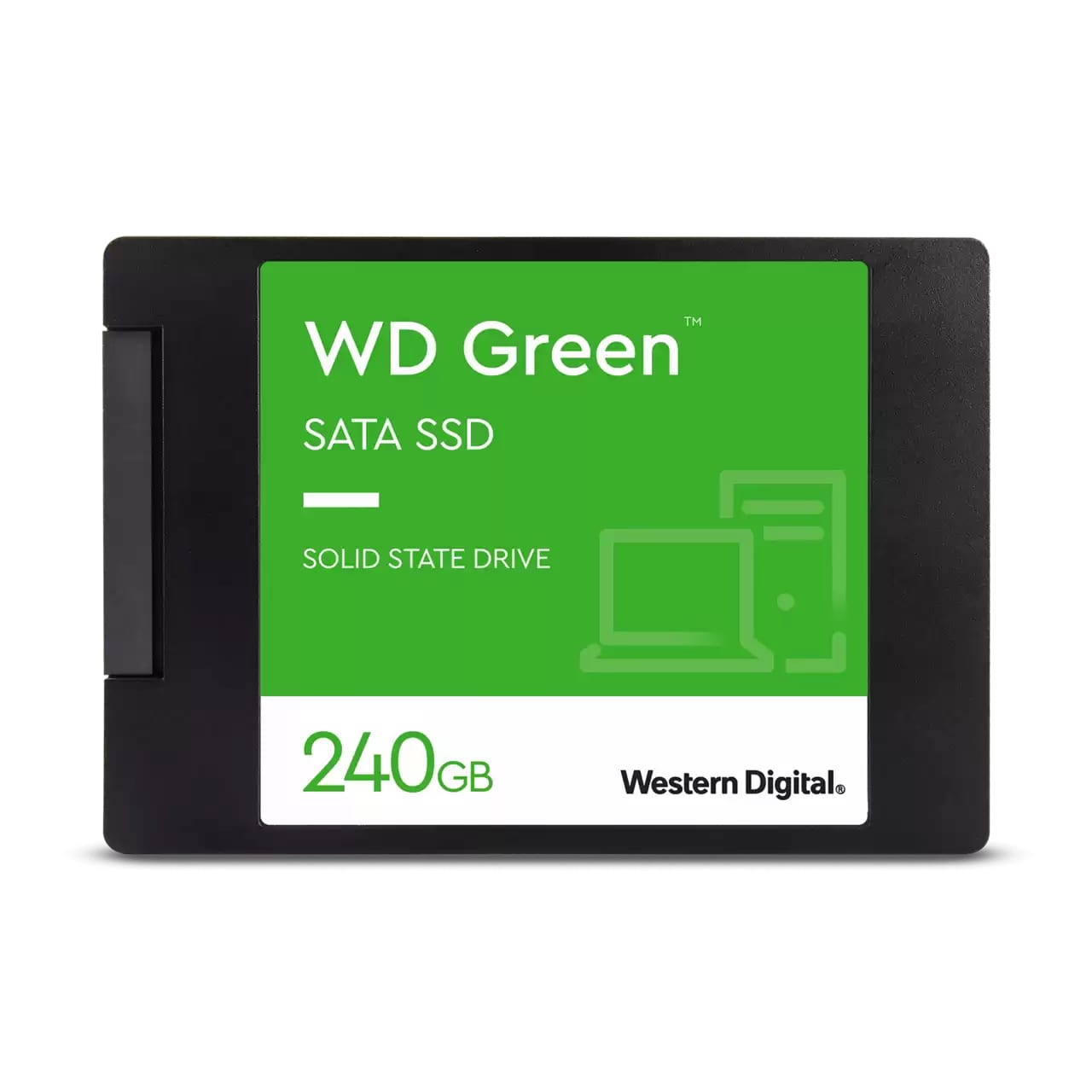 WD Green 240GB SATA 2.5-inch Solid State Drive (WDS240G3G0A) image 1
