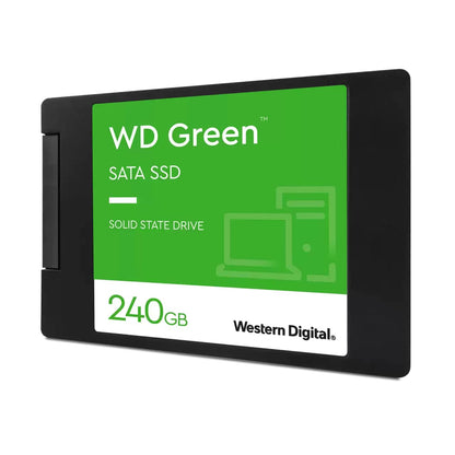 Western Digital WD Green 240GB SATA 2.5-inch Solid State Drive (WDS240G3G0A) — side view